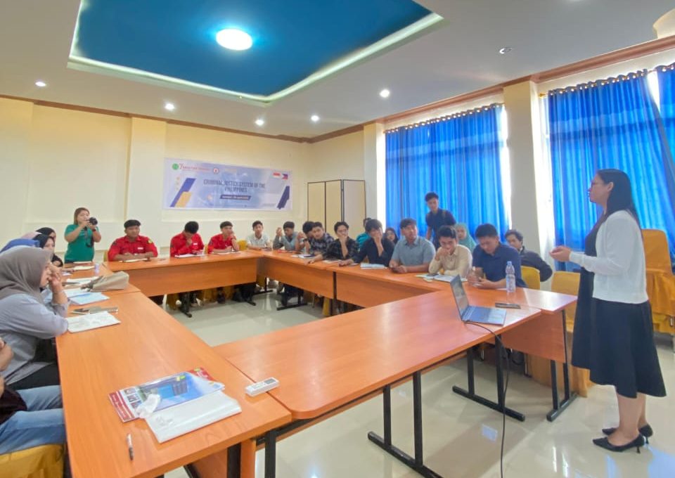 Dosen College of Criminology NEUST, Filipina, Aktif Mengajar di Fakultas Hukum UM Kendari